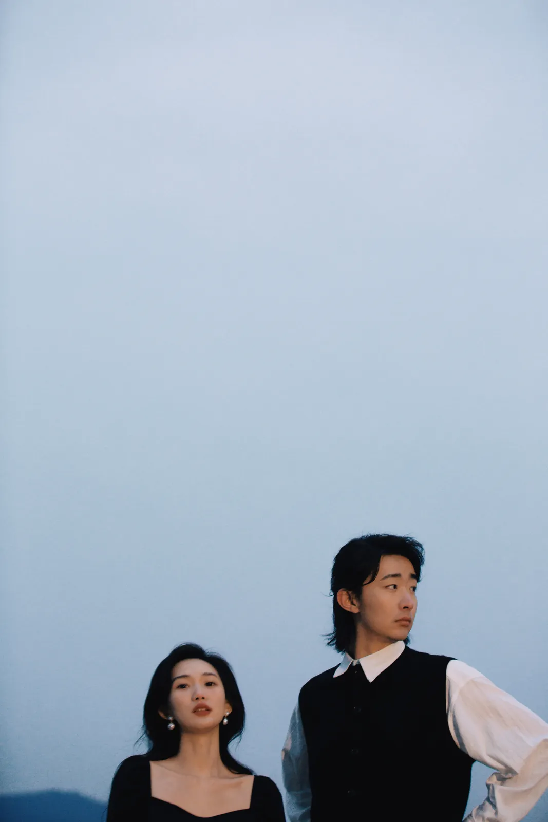 夜景、湖边、电影感｜2023年作品完整作品，夜景、湖边，中段第6幅，进部摄影创作作品