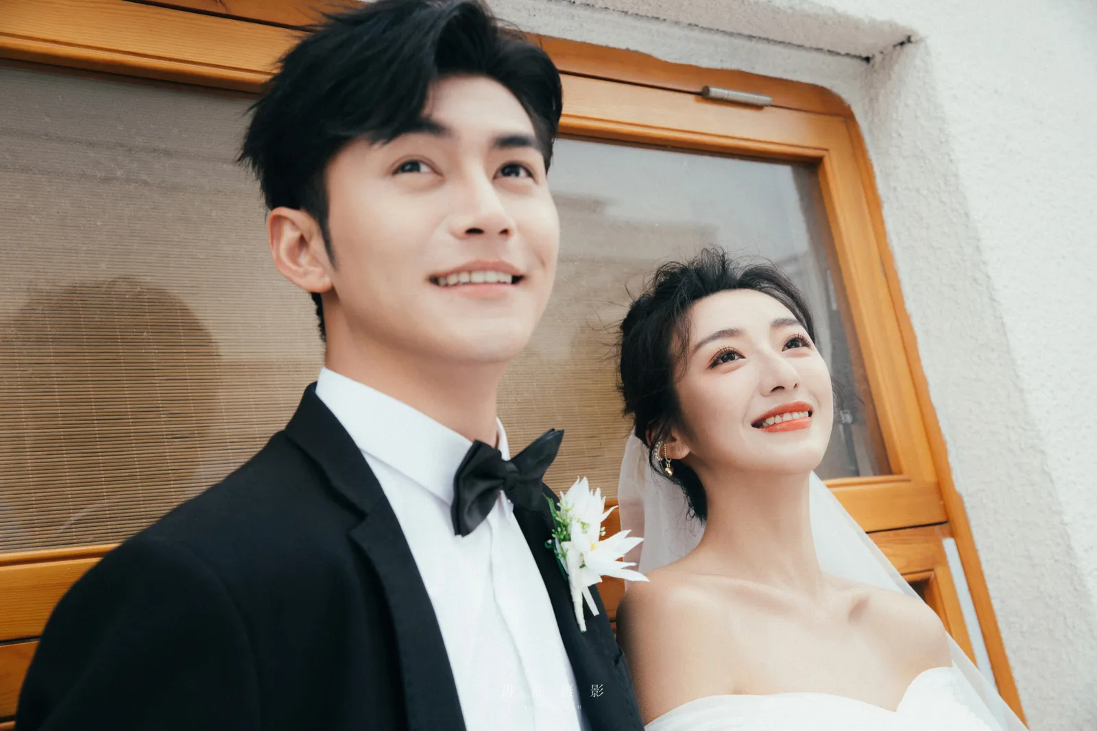 进部摄影创作样片，绿意里的黑白肖像，第13张