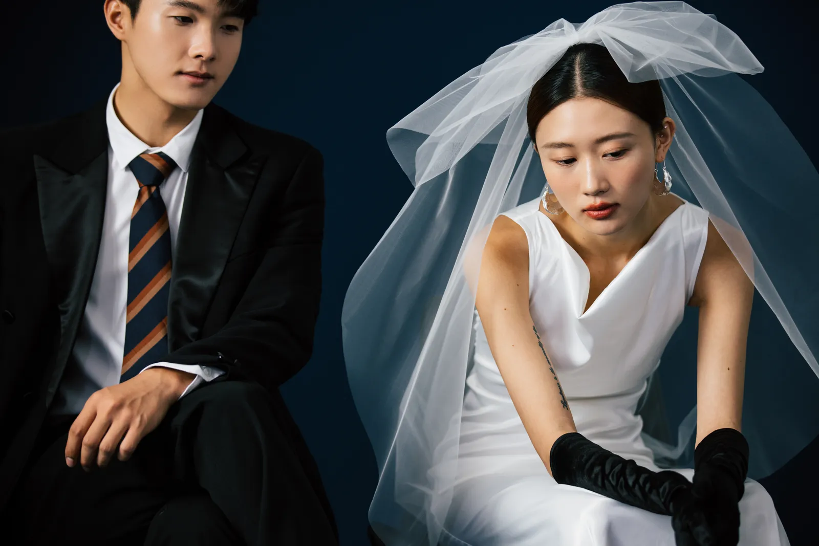 棚拍、主纱、电影感｜2023年9月完整作品，棚拍、主纱，展开第5幅，进部摄影创作作品