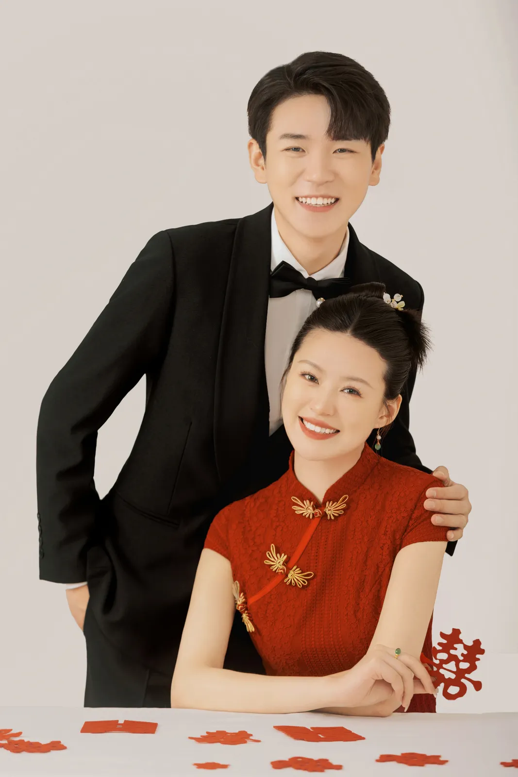 中式、棚拍、婚纱摄影｜2023年作品完整作品，中式、棚拍，组图结尾第12幅，进部摄影创作作品