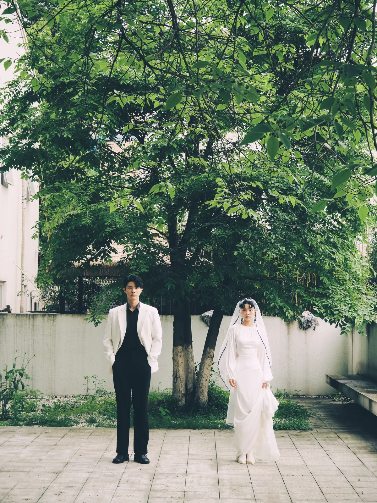 园林、主纱、妆造突出｜2024年5月完整作品，园林、主纱，前段第3幅，进部摄影创作作品