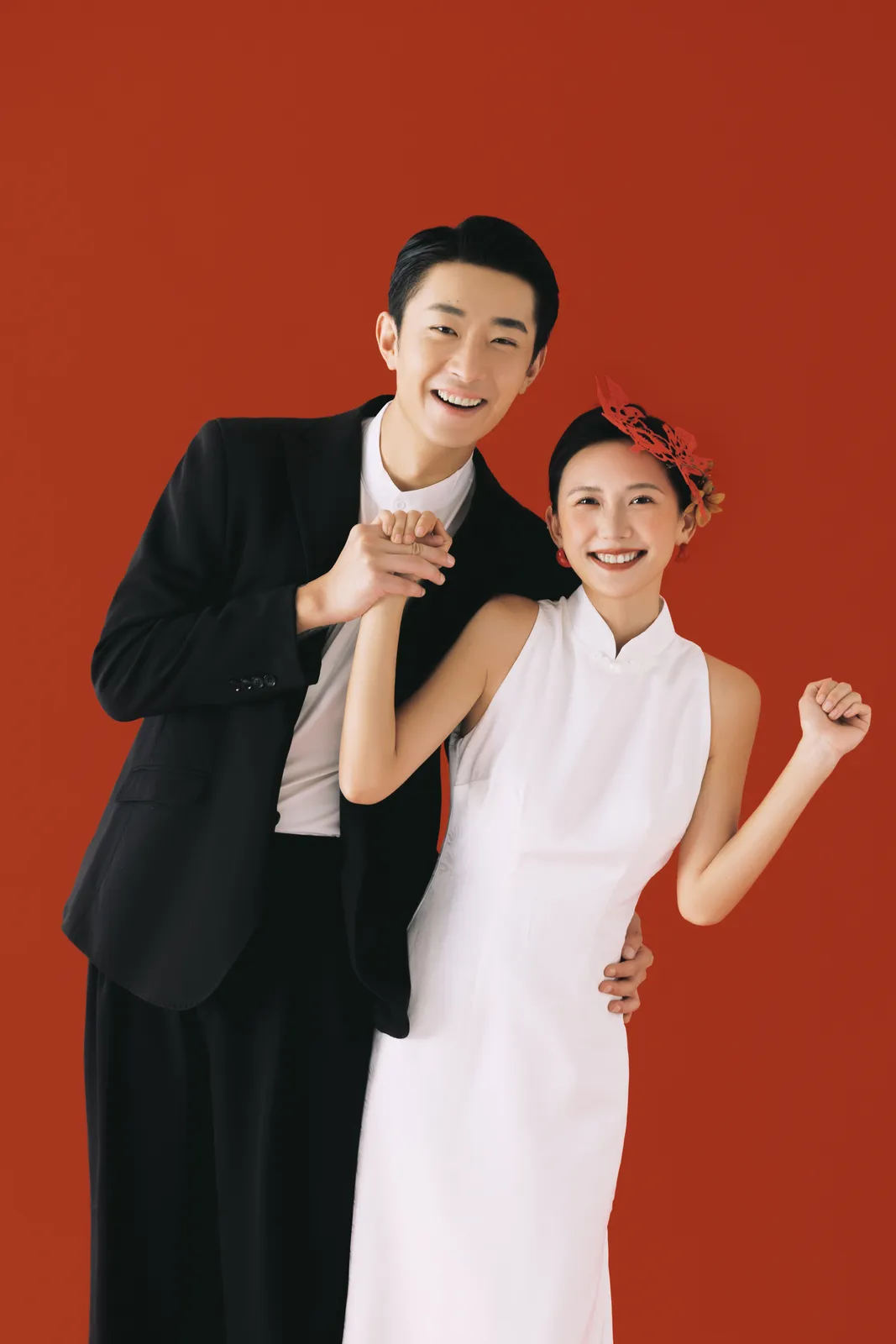 进部摄影创作样片，红色之间的笑，第8张