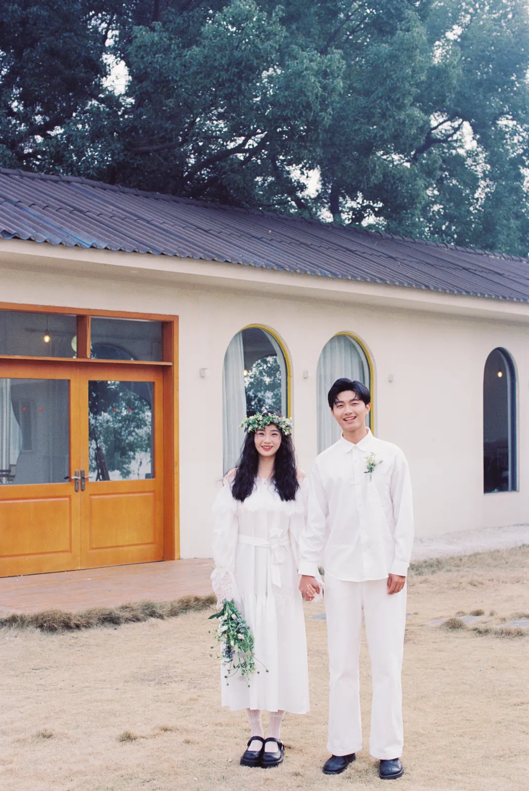 户外建筑花环清新、婚纱摄影、外景｜2024年作品完整作品，户外建筑花环清新、婚纱摄影，展开第5幅，进部摄影创作作品