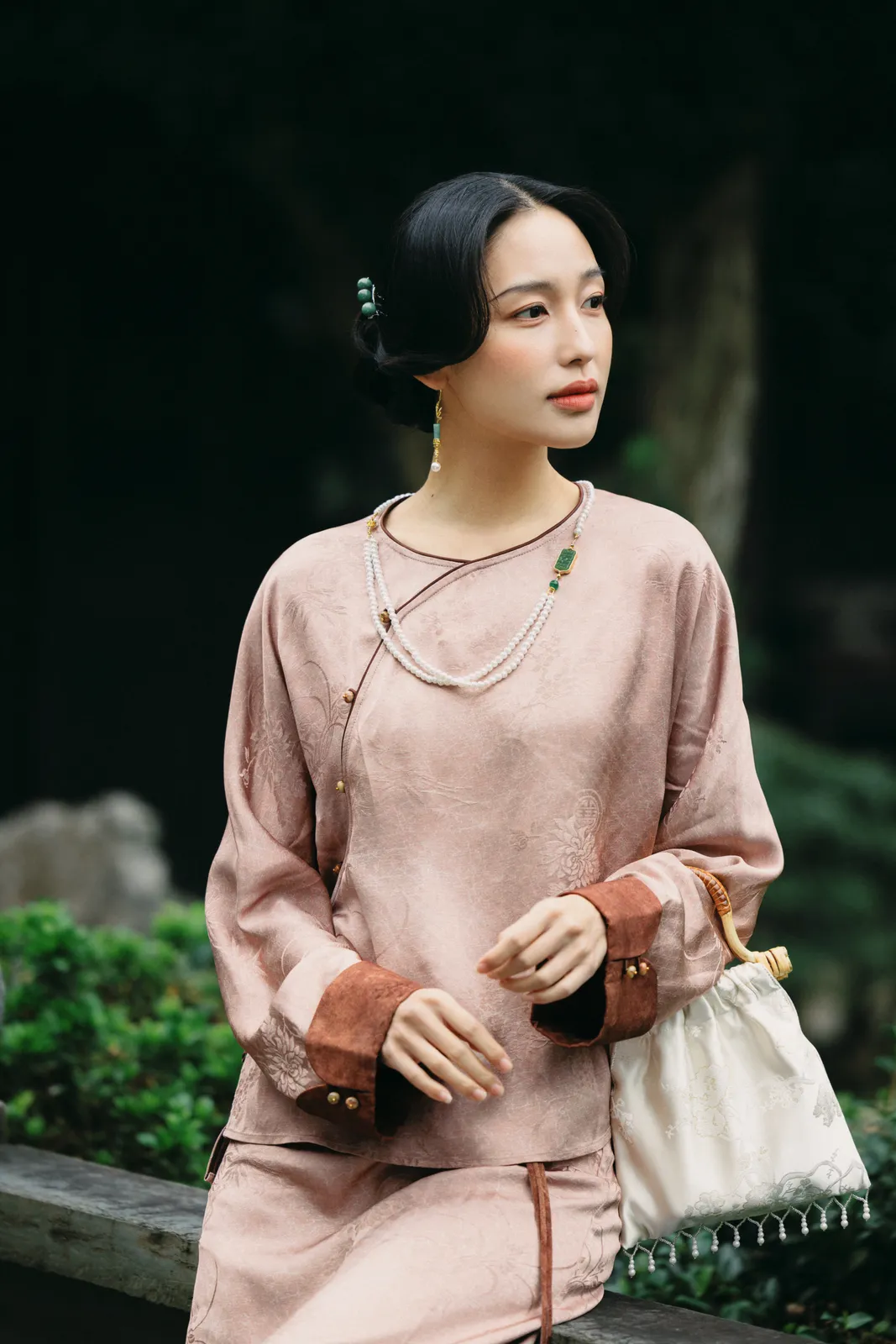 中式、园林、婚纱摄影｜2025年11月完整作品，中式、园林，前段第3幅，进部摄影创作作品