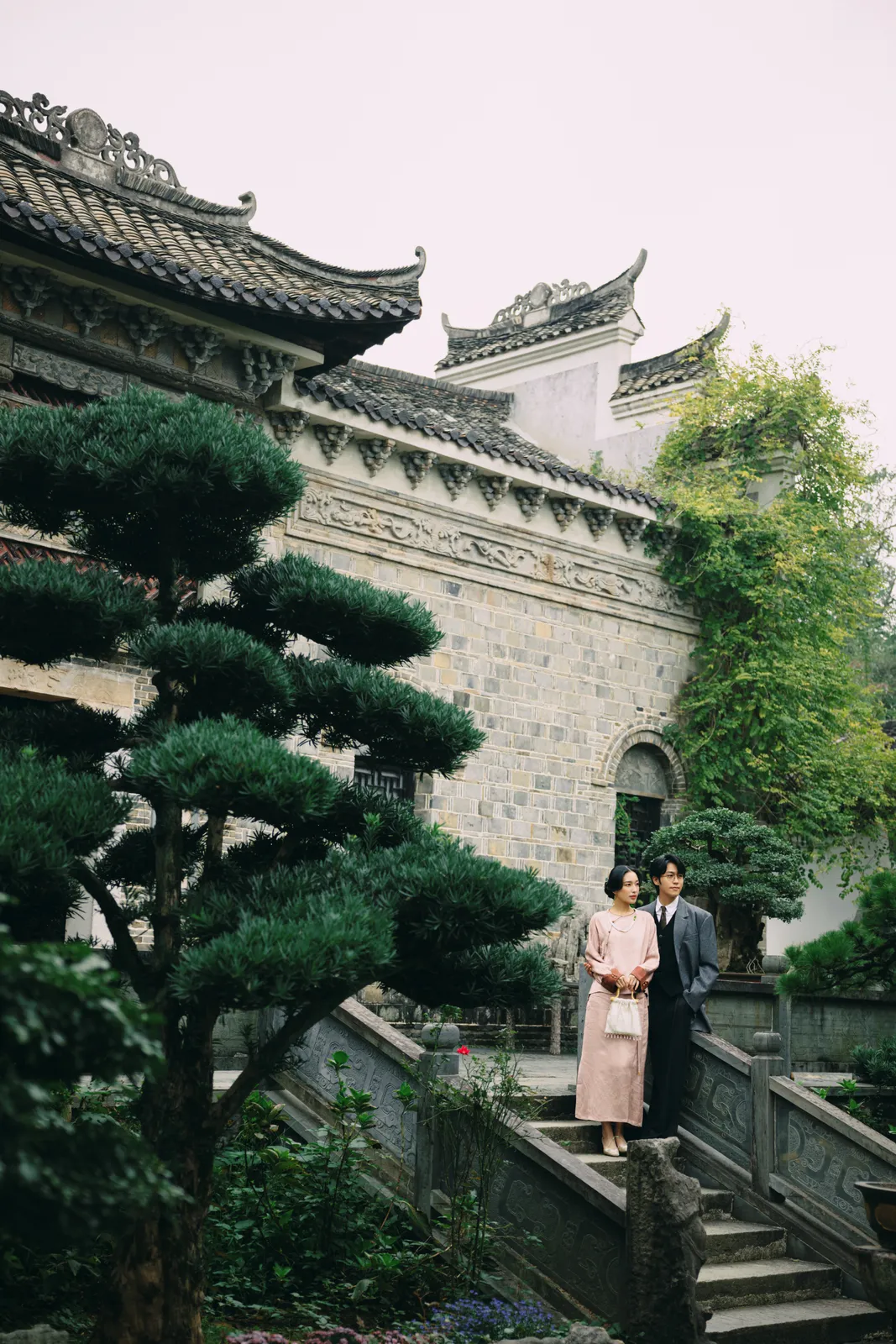 中式、园林、婚纱摄影｜2025年11月完整作品，中式、园林，展开第5幅，进部摄影创作作品