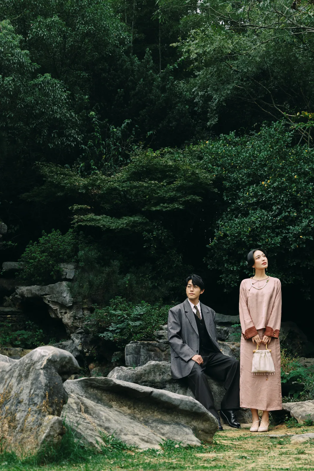 中式、园林、婚纱摄影｜2025年11月完整作品，中式、园林，中段第6幅，进部摄影创作作品