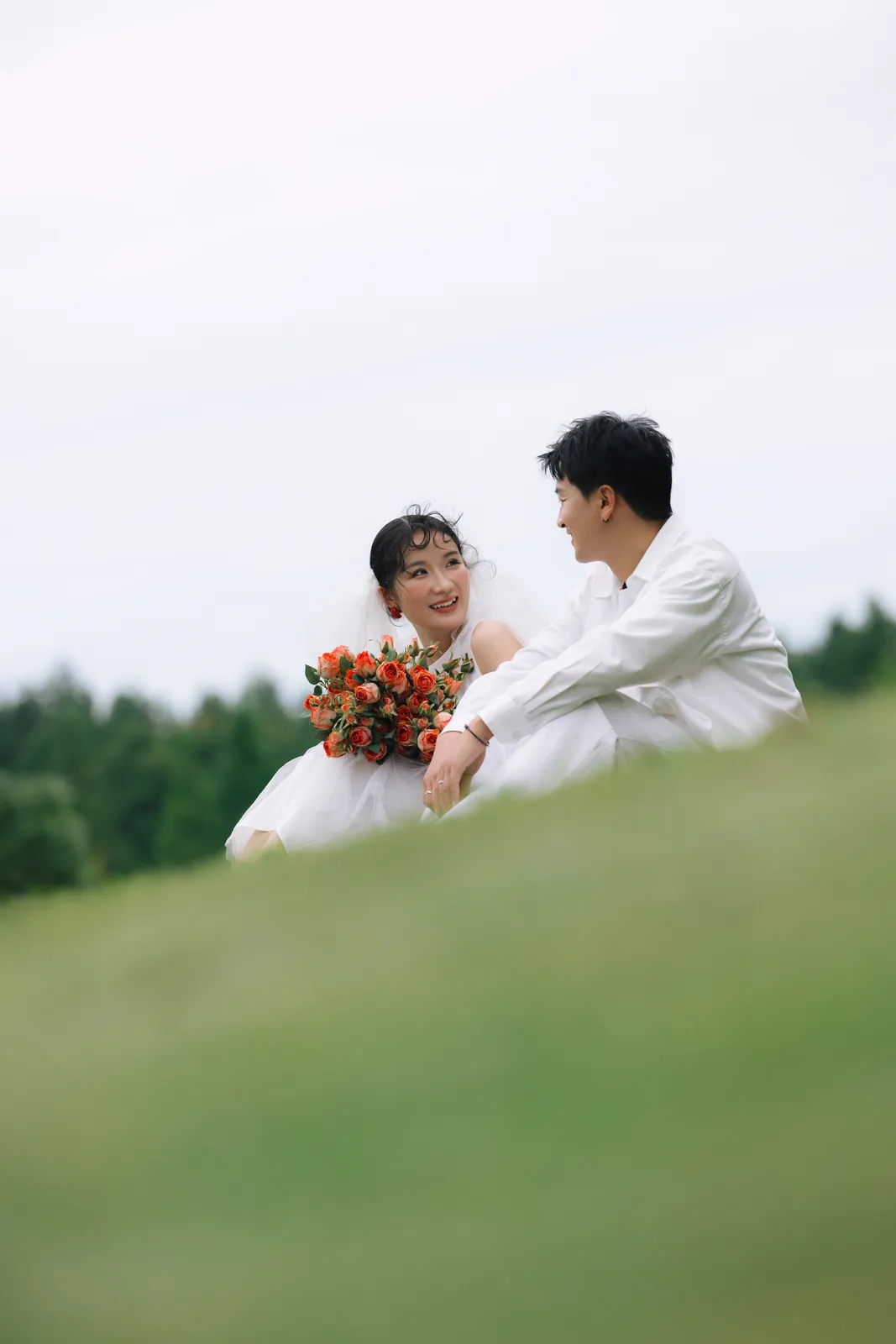 草坪、森系、双人互动｜2025年作品完整作品，草坪、森系，转折第8幅，进部摄影创作作品