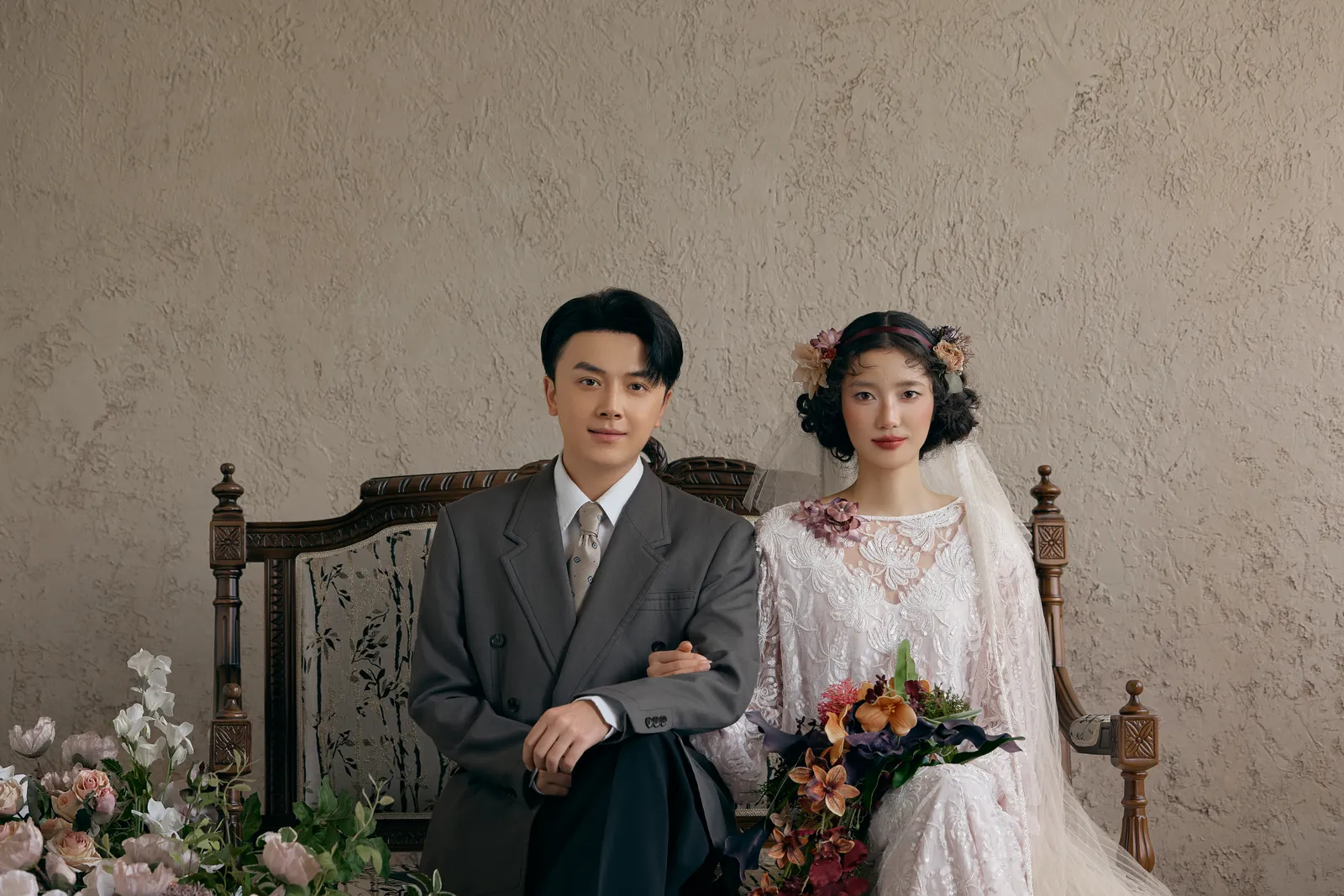 复古、法式、妆造突出｜2025年作品第2组，复古、法式，组图开场第1幅，进部摄影创作作品