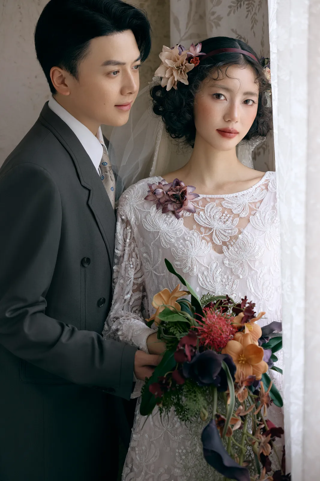 复古、法式、妆造突出｜2025年作品第2组，复古、法式，展开第5幅，进部摄影创作作品