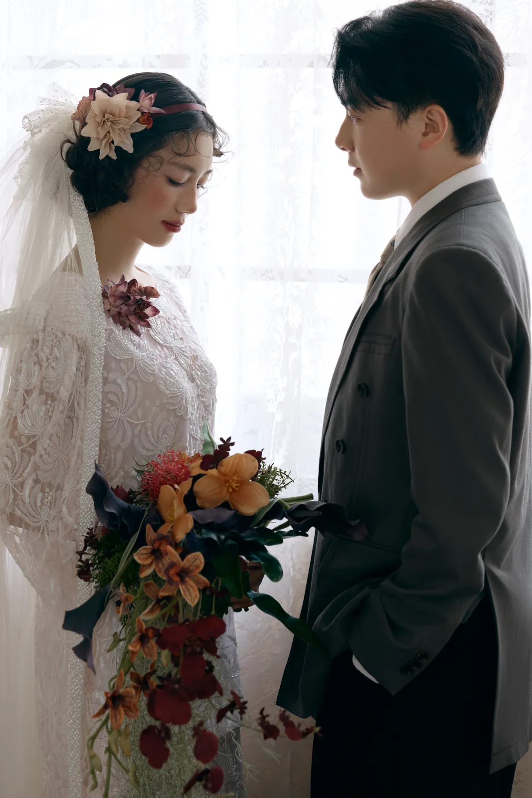 复古、法式、妆造突出｜2025年作品第2组，复古、法式，中段第6幅，进部摄影创作作品