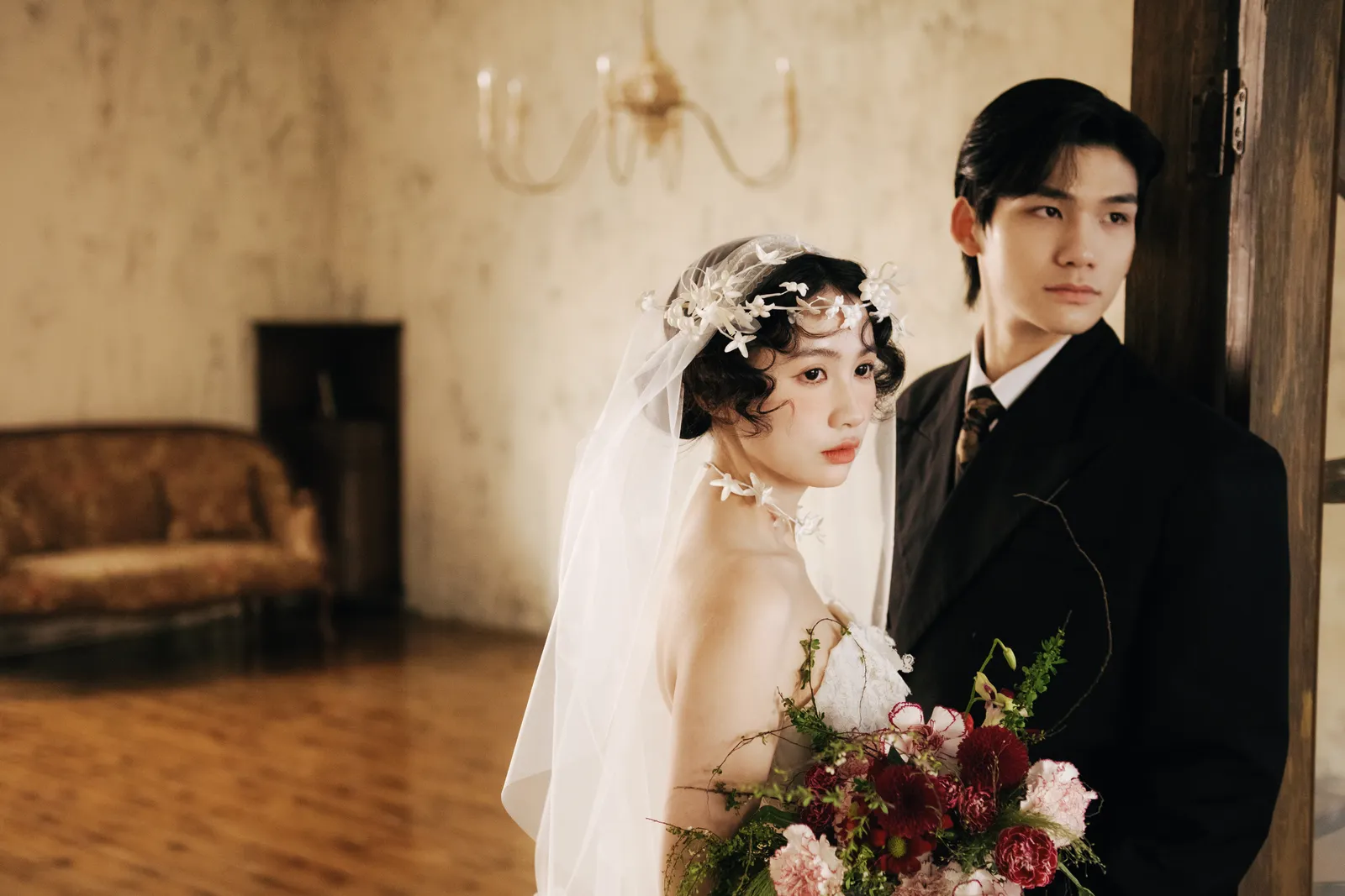 韩式、主纱、室内｜2025年作品完整作品，韩式、主纱，后段第10幅，进部摄影创作作品