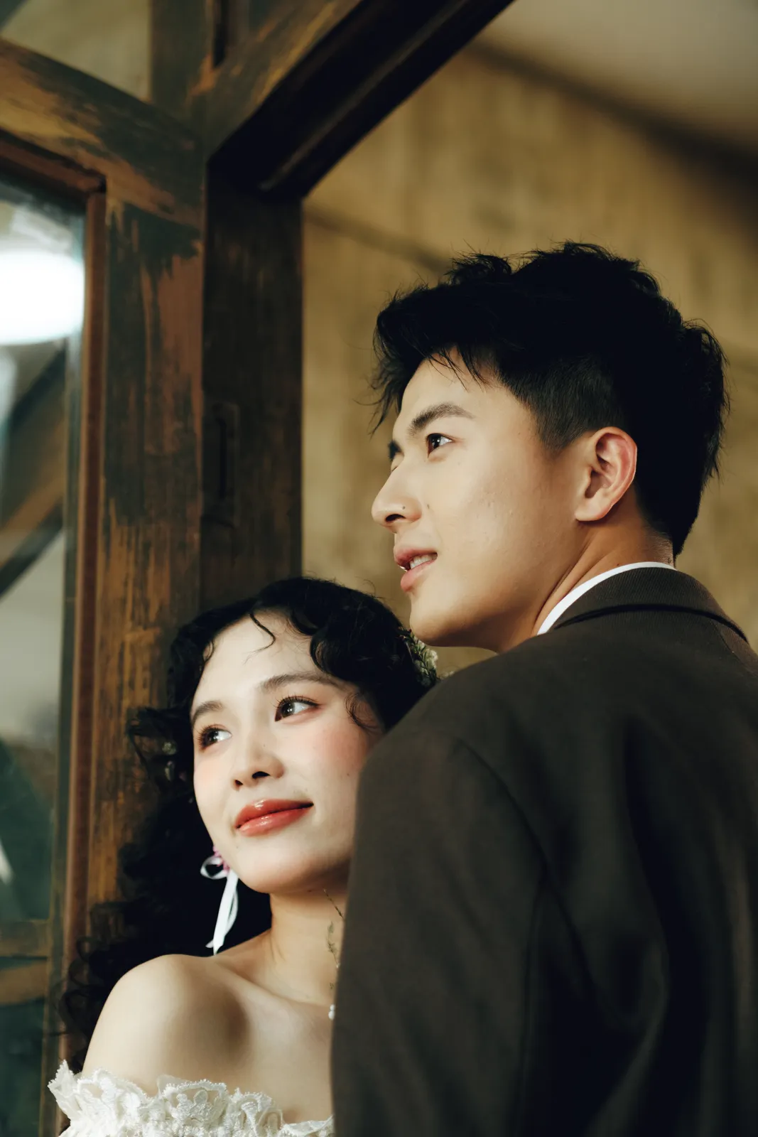 进部摄影创作样片，旧墙边的复古婚礼，第10张