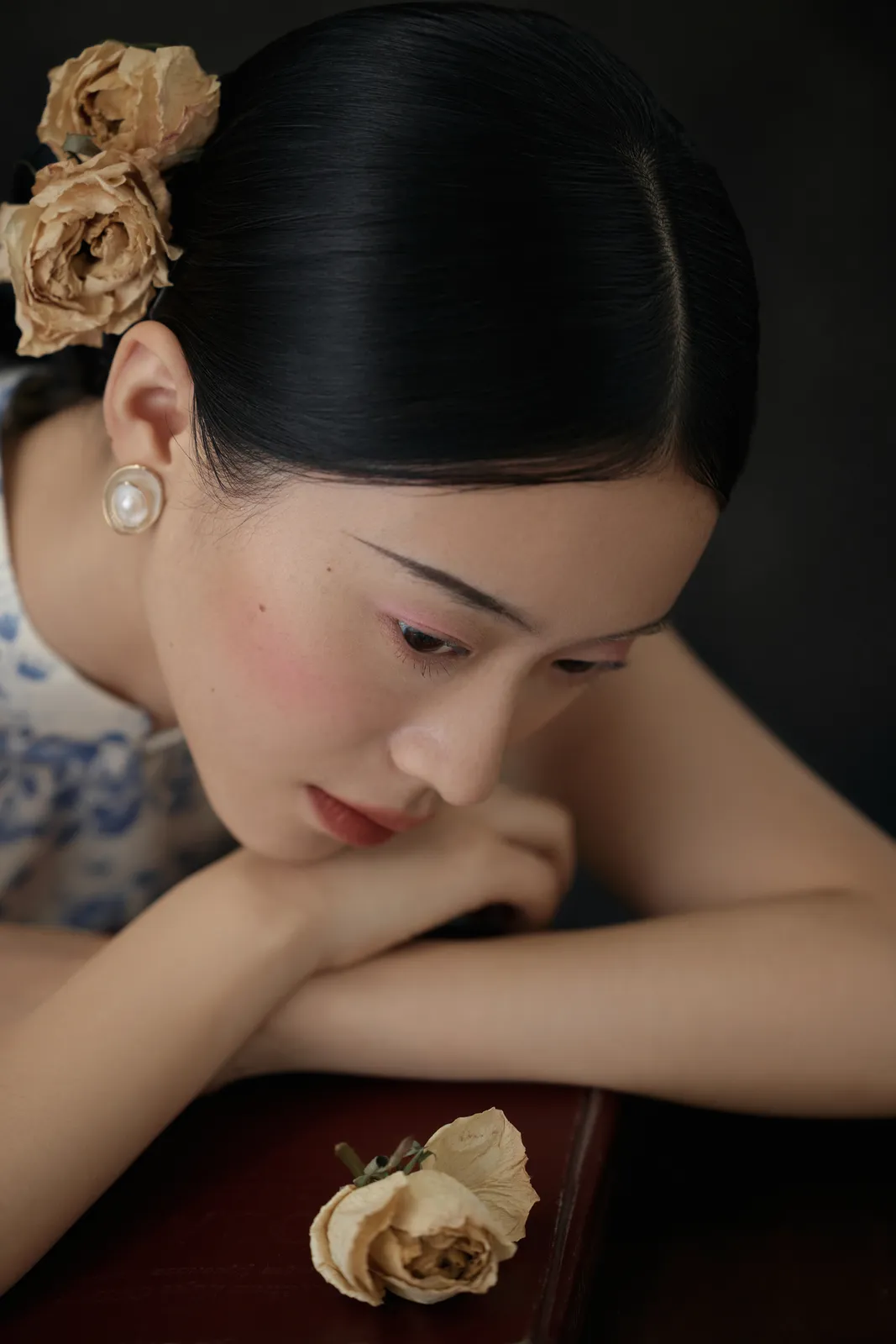 复古、中式、棚拍｜2025年8月完整作品，复古、中式，收束第11幅，进部摄影创作作品