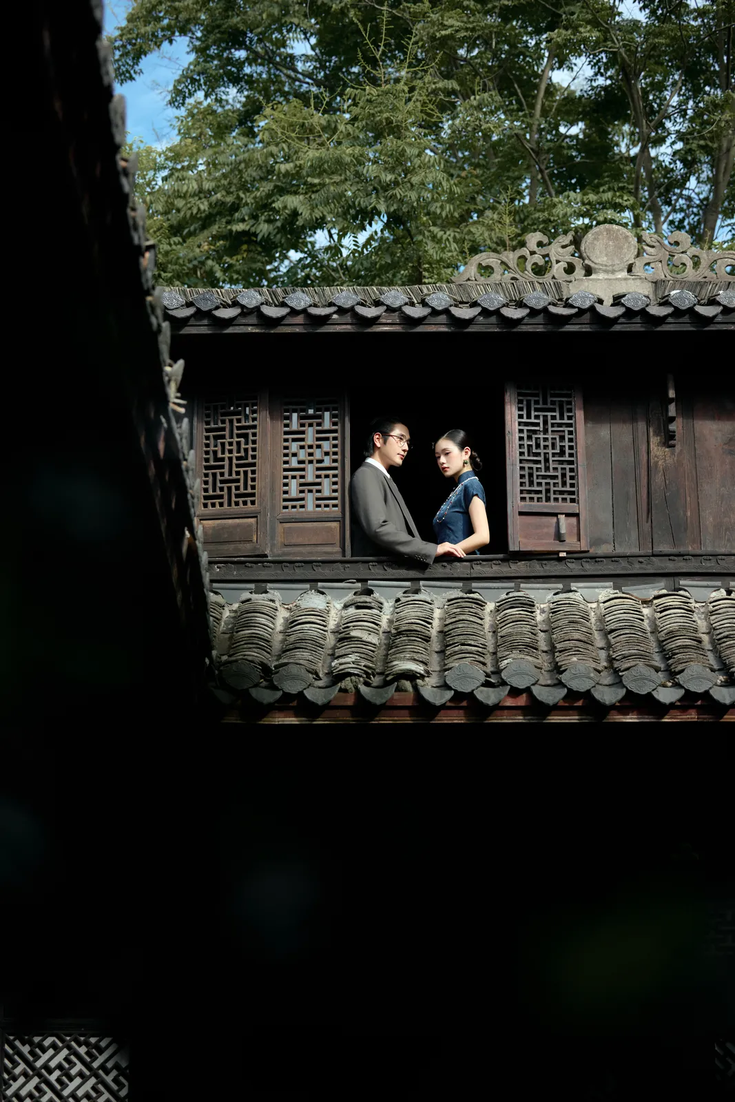 中式、园林、复古｜2025年9月完整作品，中式、园林，转折第8幅，进部摄影创作作品