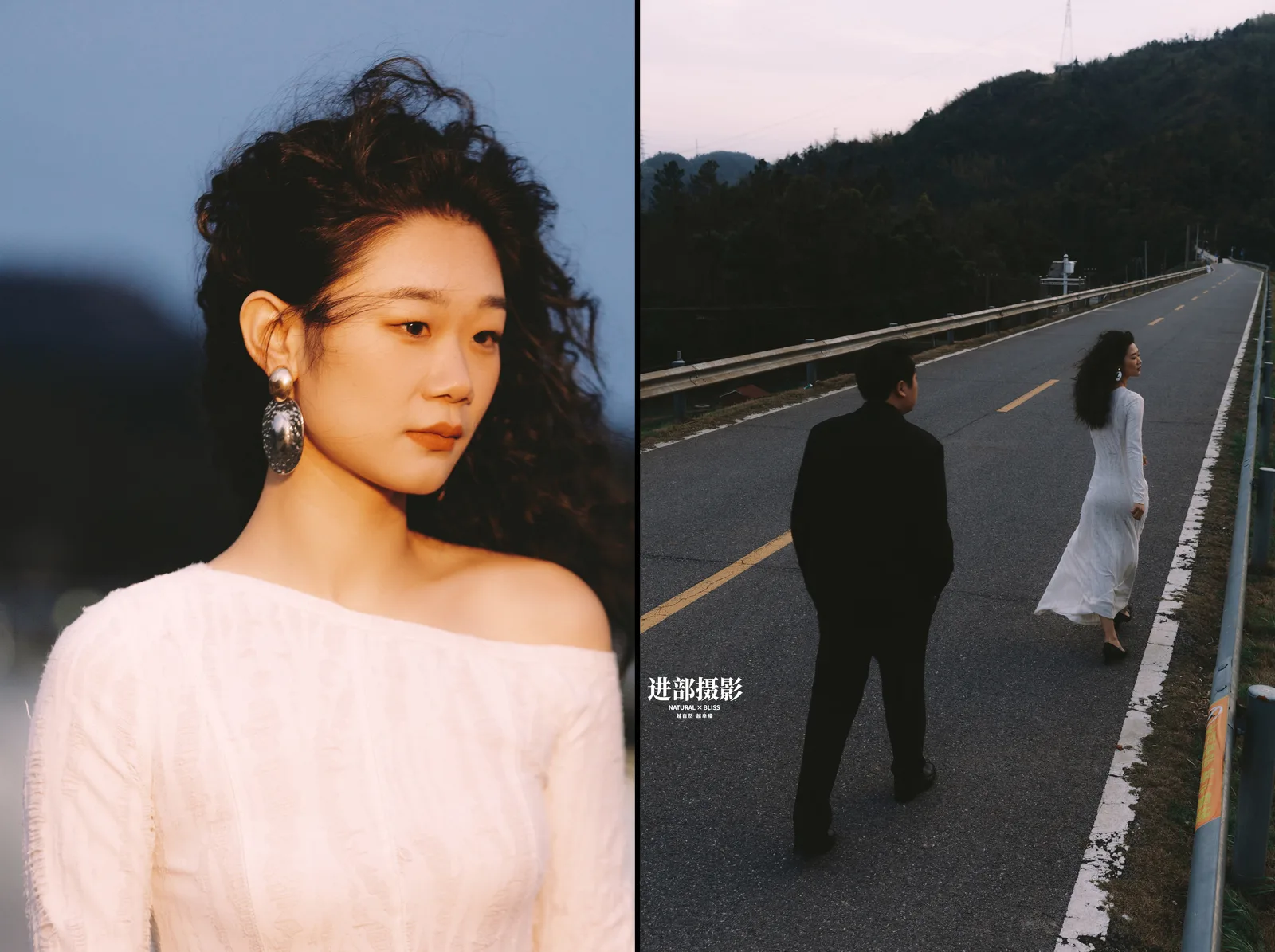 进部摄影精选客片，山路上的白裙，第4张