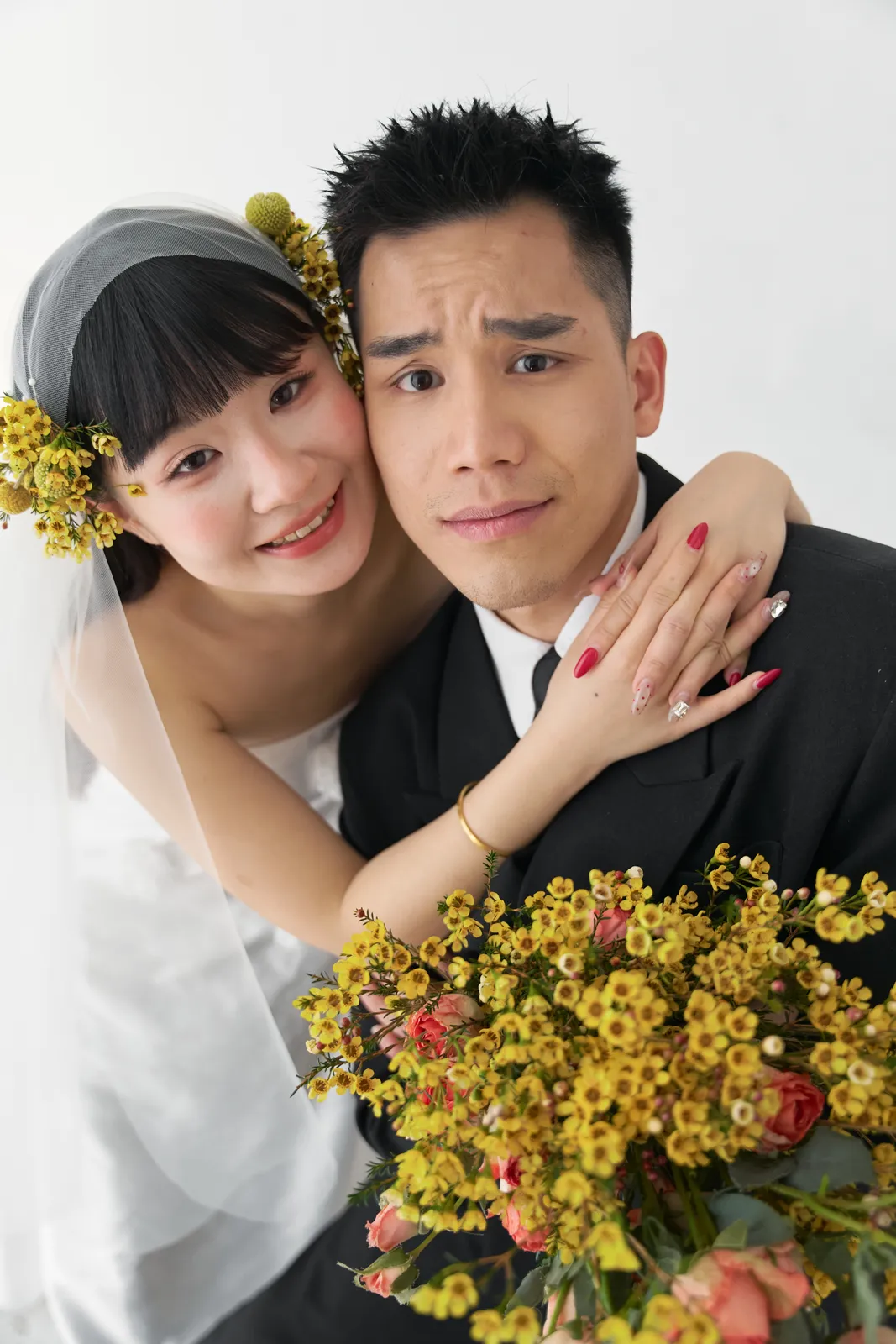 进部摄影精选客片，花束旁的一场大笑，第9张