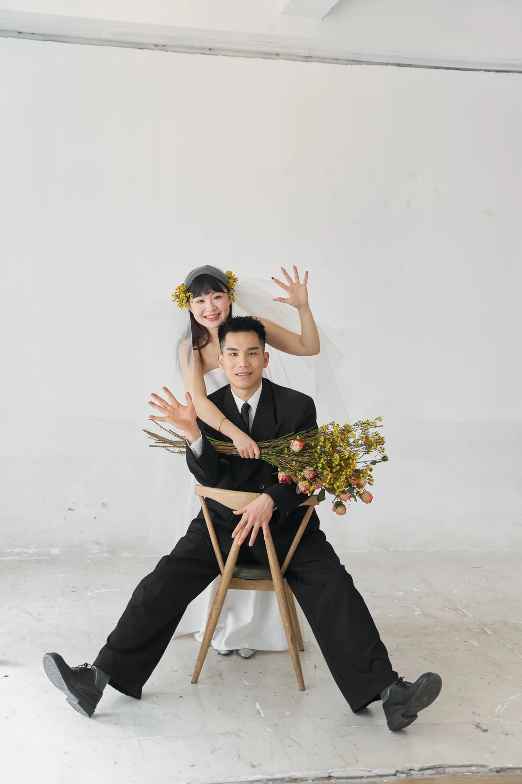 进部摄影精选客片，花束旁的一场大笑，第16张