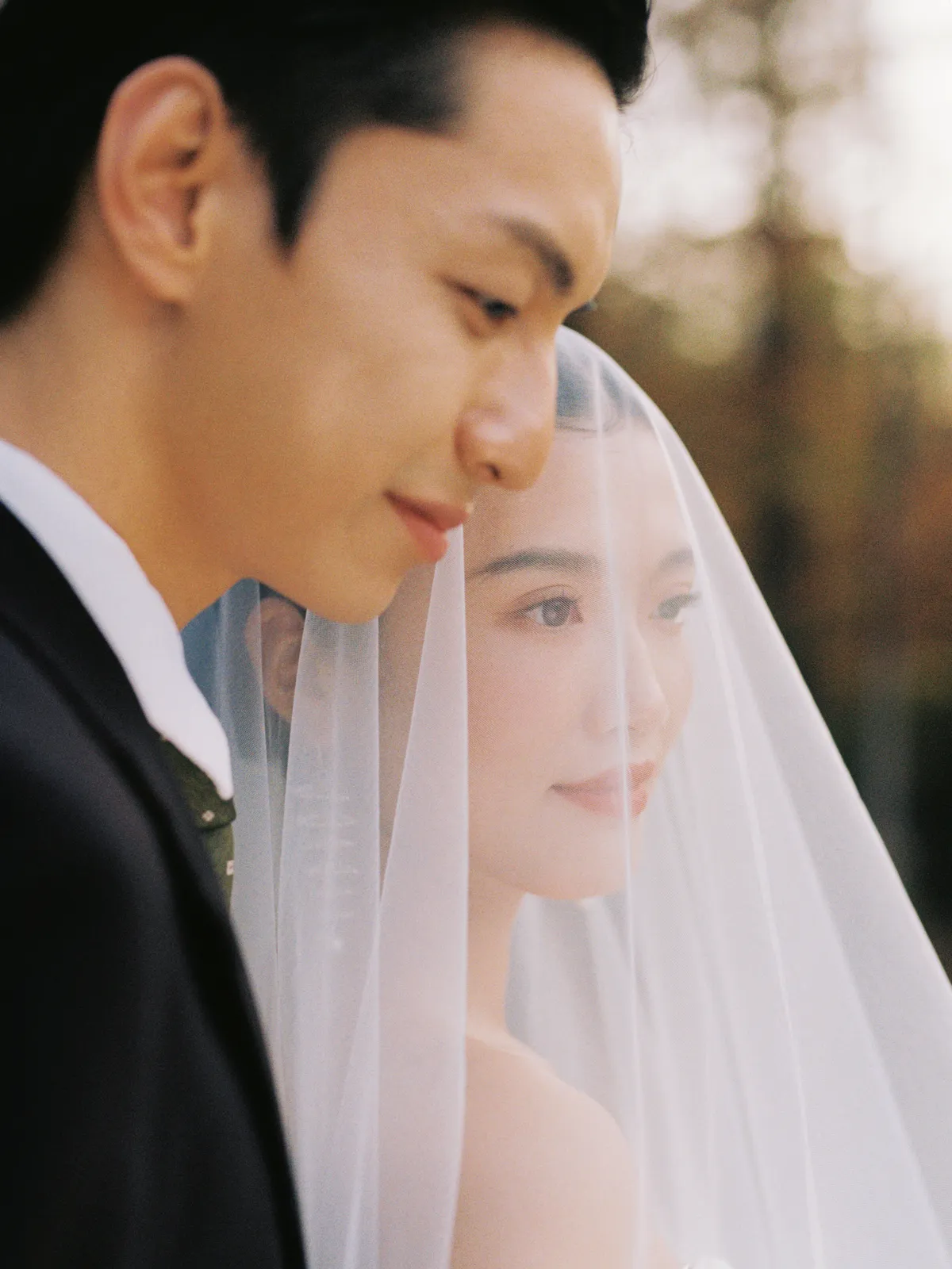 进部摄影精选客片，秋日公园与蓝色头纱，第16张